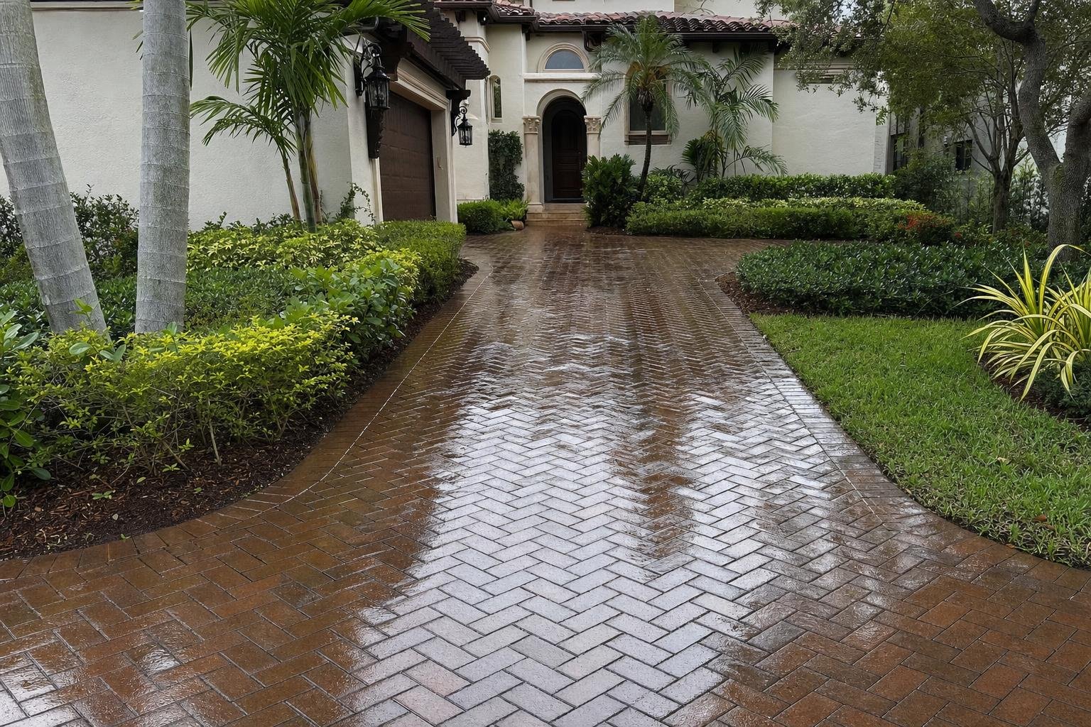 Paver Cleaning And Sealing in West Palm Beach